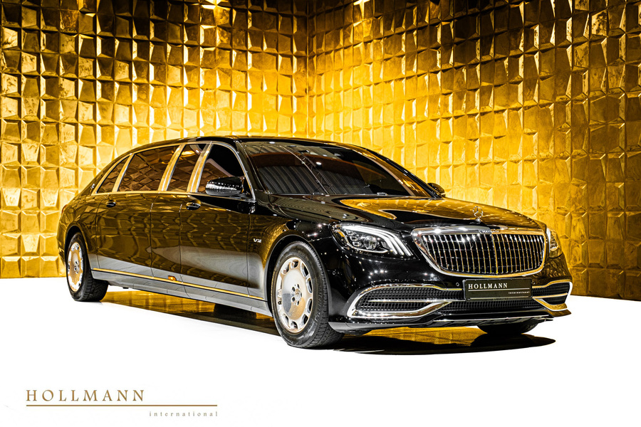 Mercedes-Maybach S 650 Pullman — конкретный лот в наличии у партнёра в Германии, цвет Obsidian Black