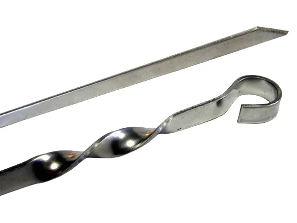 Шампур плоский 450х10х1.5 (нерж.зерк.) - изображение 1