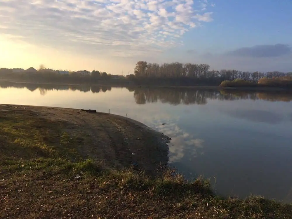 Рыбалка на реке Кубань Тлюстенхабль