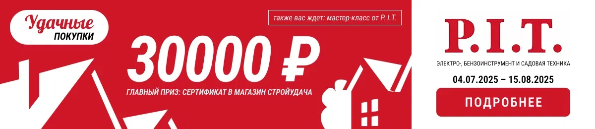 Акция Удачные покупки P.I.T.