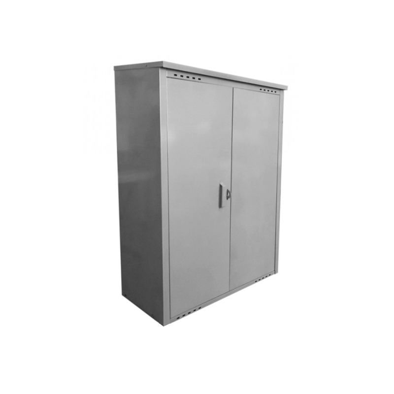 Шкаф для газового баллона (на 2 баллона 50 л) разборный серый - Купить .