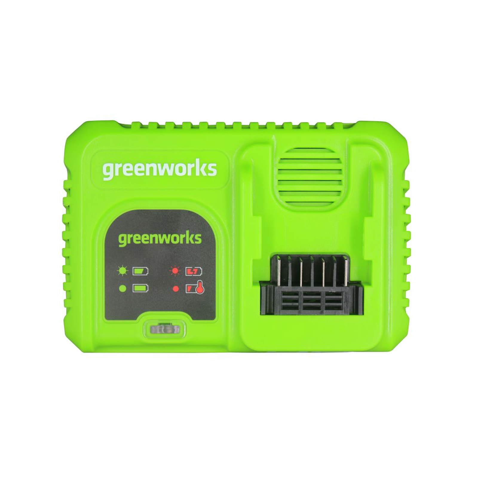 Быстрое зарядное устройство GreenWorks 40V G40UC5 5 Ач - Купить с доставкой  в СТРОЙУДАЧЕ