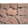 Камень природный Песчаник (красный обожжённый) 25-35мм