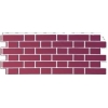 Панель фасадная "Fine Ber" облицовочная Britt Кирпич йорк (тёмно-розовый)  