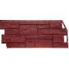 Панель фасадная "Fine Ber" Камень природный красно-коричневый  