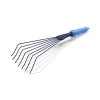 Грабельки веерные 415мм синяя пластиковая ручка 