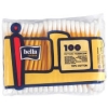 Палочки ватные100шт (2722) пластиковая квадратная упаковка BELLA