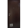 Дверь стальная Сапсан-1 (Венге) 970х2050мм левая   (фурнитура внутри)