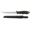 Нож рыбака филейный Профи, нержавеющая сталь, прорезиненная .ручка, лезвие 170 мм
