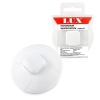 Выключатель напольный LUX SF-07 круглый белый, 250В 2А (д/светильников)