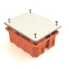 Коробка распаячная скрытая проводка/СП 120х92х45мм, крышка, IP20, инд. штрихкод, TDM