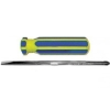 Отвертка с переставным жалом CrV коротыш, сине-желтая ручка 6x32мм
