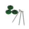 Гвозди с декоративной шляпкой 2х17 мм зеленые (80 шт) Tech-Krep