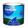 Грунт-эмаль по ржавчине 3в1 Krafor черная (1.9 кг)