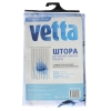 Штора для ванной VETTA Брызги 180x180см ткань полиэстер с утяжелителем GC