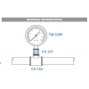 Удлинитель 1/2"х30 мм никель Valtec