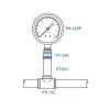 Муфта переходная 3/4"х1/2" внутренняя/внутренняя Valtec