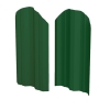 Штакетник М фигурный 1800мм (ПЭ, 6005/6005 Зеленый мох)