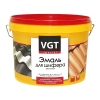 Эмаль для шифера VGT красно-коричневая полуглянцевая (2.5 кг)