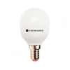 Лампа светодиодная GL45 7 Вт шар 3000 K теплый свет ЭКОНОМКА LED