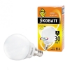 Лампа светодиодная A50 4 Вт E14 шар 2700 K теплый белый свет ECOWATT