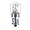 Лампа накаливания T22 15W E14 CL миньон трубчатая прозрачная д/духовок 300°С Philips