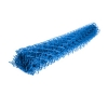 Сетка рабица оцинк. с полимерным покрытием 55х55 мм d-2.7 мм 1.5х10 м синяя