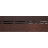 Черепица коньково-карнизная Döcke Standard коричневая 11/22 мп