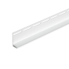 Планка базовая для фасадных панелей Döcke 2000 мм (белая)