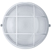 Светильник НПБ 1302 белый круг решетка 60Вт