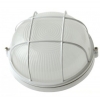Светильник НПП 1102 белый круг 100 Вт с решеткой IEK