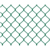 Сетка рабица оцинк. с полимерным покрытием 55х55 мм d-2.7 мм 1.5х10 м зеленая (RAL 6029)