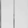 Панель ПВХ 200х3000 мм Софитто холст серый 2 полосы серебро вогнутая