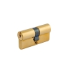 Цилиндр (личина) ключ/ключ ЦАМ (золото/латунь) 60 мм