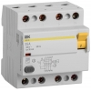 Выключатель дифференциального тока (УЗО) 4п 25А 30мА тип AC ВД1-63 IEK MDV10-4-025-030