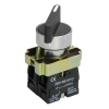 Переключатель LAY5-BJ25 на 2 полож. 1НО+1НЗ черн. I-O дл. ручка IEK BSW70-BJ-2-K02