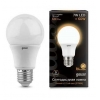 Лампа светодиодная Black 7Вт A60 грушевидная 3000К тепл. бел. E27 680лм GAUSS 102502107