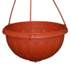 Горшок-кашпо подвесной для цветов Альтернатива Джулия 250 мм (3.5 л) коричневый