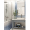 Керамогранит 450х450х8 мм Gracia Ceramica/Unitile Лейла КГ 01 белый, серый глянцевый