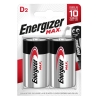 Батарейка щелочная LR20 1.5 В MAX BP-2 (2 шт) Energizer