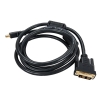 Кабель HDMI-DVI-D 1.5 м gold, с фильтрами Rexant