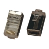 Джек компьютерный RJ45 (8P8C) кат.5E с экраном (уп.100шт) Rexant 05-1023
