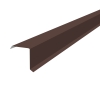 Планка торцевая 2000 мм шоколадно-коричневая (RAL 8017)