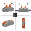 Клемма проходная СМК 222-422 на 2 провода 0.08-4 мм² Rexant (5 шт) 07-6262-5