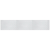 Интерьерная панель ABS белый кирпич 2000х600х1.5 мм