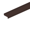 Планка примыкания ГЧ 2000 мм шоколадно-коричневая (RAL 8017)