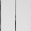 Панель ПВХ 200х3000 мм Софитто холст серый 2 полосы серебро вогнутая УЦЕНКА*