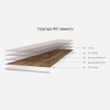 Ламинат водостойкий SPC CronaFloor Wood Сосна Монблан 1200х180х4 мм (10 шт)