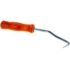 Крюк для вязки арматуры Сибртех 210 мм деревянная ручка 84876
