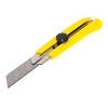 Нож строительный усиленный 25 мм ручка пластик BIBER 50121